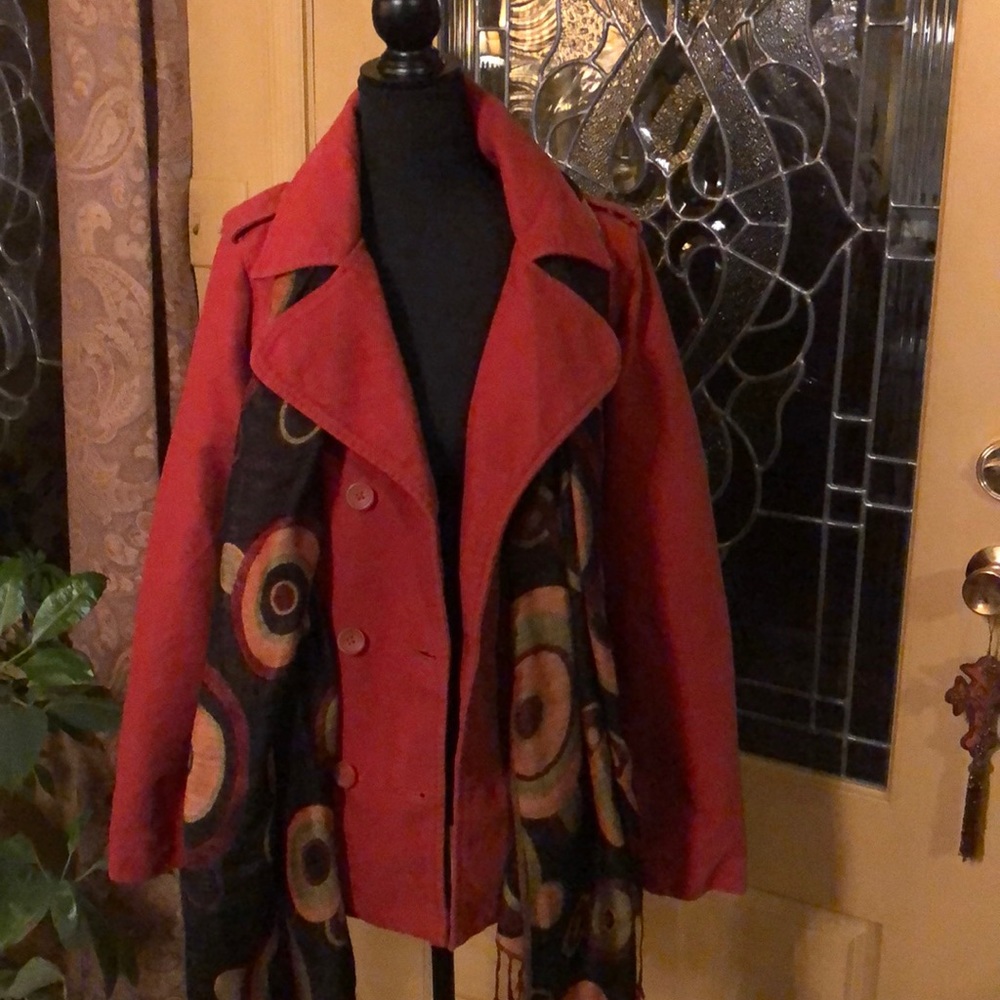 Large Orange Mossimo Jacket - image 2